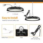 2Pack 150W UFO LED High Bay Lights