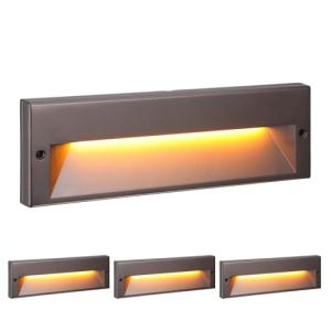 LEONLITE 10.6 Inch Ultra-Slim LED Step Lights