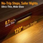 LEONLITE 10.6 Inch Ultra-Slim LED Step Lights