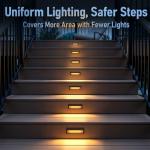 LEONLITE 5CCT LED Low Voltage Step Lights Pack