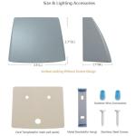 Low Voltage 5W LED Deck Lights - 4 Pack