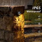 SUNVIE 5W LED Low Voltage Deck Lights, 6 Pack