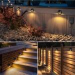 SUNVIE Low Voltage Deck Lights Kit - 8 Pack
