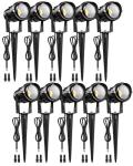 WILAWELS 10-Pack 6W Warm White LED Spotlights