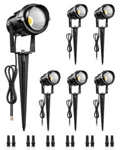 WILAWELS 6W Low Voltage Warm White LED Spotlights