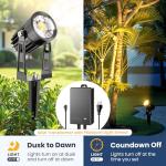 Outdoor LED Landscape Lighting Kit - 8 Pack