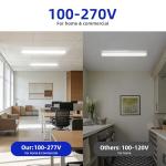 Hykolity 4FT LED Wraparound Ceiling Light