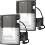 30W LED Wall Pack Light with Dusk to Dawn Sensor