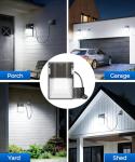 30W LED Wall Pack Light with Dusk to Dawn Sensor