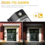 30W LED Wall Pack Light with Dusk Sensor