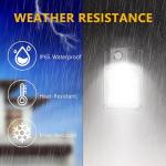 30W LED Wall Pack Light with Dusk Sensor, 2 Pack