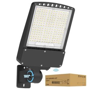 200W LED Parking Lot Light - 30000lm, 5000K