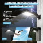 200W LED Parking Lot Light - 30000lm, 5000K