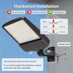 200W LED Parking Lot Light - 30000lm, 5000K