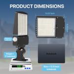 200W LED Parking Lot Light - 30000lm, 5000K