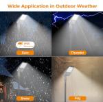 240W LED Parking Lot Lights - 60000Lm 3 Pack