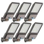 240W LED Parking Lot Lights - 6 Pack
