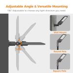 240W LED Parking Lot Lights - 60000Lm 3 Pack