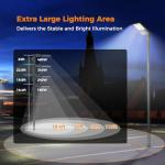 240W LED Parking Lot Light with Photocell