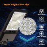 340W LED Parking Lot Light, 85000LM, IP65 Waterproof