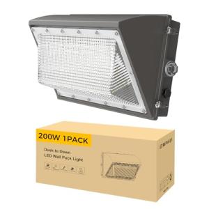 200W LED Wall Pack Light with Photocell