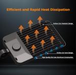 340W LED Parking Lot Light - 85,000 LM 3 Pack