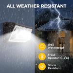 2 Pack 160W LED Wall Pack Lights, 25,600LM