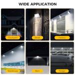 2 Pack 160W LED Wall Pack Lights, 25,600LM