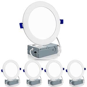 4 Pack 6 Inch Ultra-Thin Dimmable LED Lights