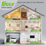 MAXvolador 6 Pack Ultra-Thin LED Recessed Lights