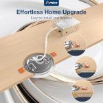 Amico 4 Pack Dimmable Ultra-Thin LED Ceiling Lights