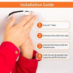 4 Pack 6 Inch Ultra-Thin Dimmable LED Lights