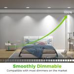 MAXvolador 6 Pack Ultra-Thin LED Recessed Lights