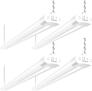 Hykolity 4-Pack 4FT Linkable LED Shop Lights