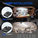 JESLED 4FT LED Shop Lights, Dimmable & Bright