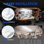 Adjustable 4FT LED Shop Lights, Selectable Brightness