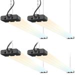 JESLED 4FT Dimmable LED Shop Lights - 4 Pack