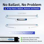 Hykolity 2FT LED High Bay & 4FT Light Tubes