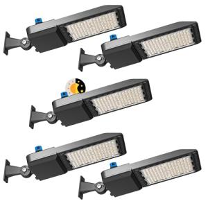 5 Pack 320W LED Outdoor Parking Lot Lights