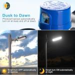 320W LED Parking Lot Light with Photocell