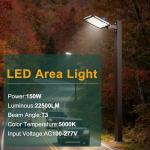 150W LED Parking Lot Light - 4 Pack