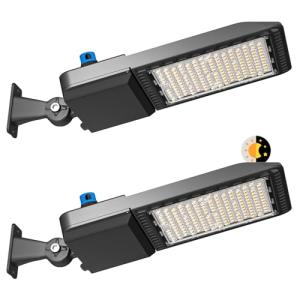 240W LED Parking Lot Lights - 2 Pack