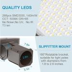 240W LED Parking Lot Lights with Smart Photocell