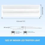 Choierlight 1x4 Adjustable LED Troffer Light