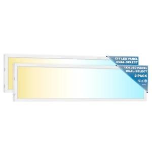 Sunco 1x4 LED Panel Light Fixture 50W 2-Pack