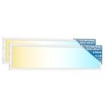 Sunco 1x4 LED Panel Light Fixture 50W 2-Pack
