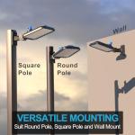 5 Pack 320W LED Outdoor Parking Lot Lights