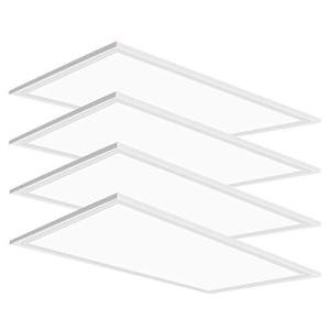 4 Pack 2x4 Dimmable LED Flat Panel Lights