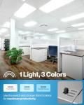 Sunco 2x4 LED Flat Panel Light 6 Pack