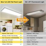 6-Pack Dimmable LED Flat Panel Ceiling Lights